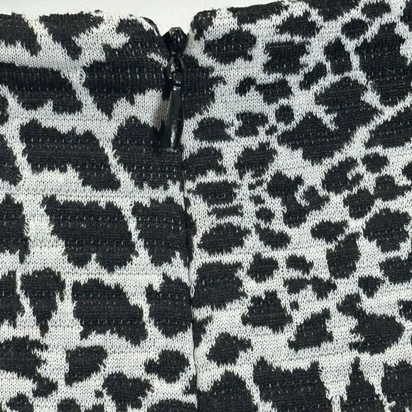 Jones Wear Dress Size 16 Multicolored Sleeveless Abstract Sheath Career Zip Back - Picture 6 of 13